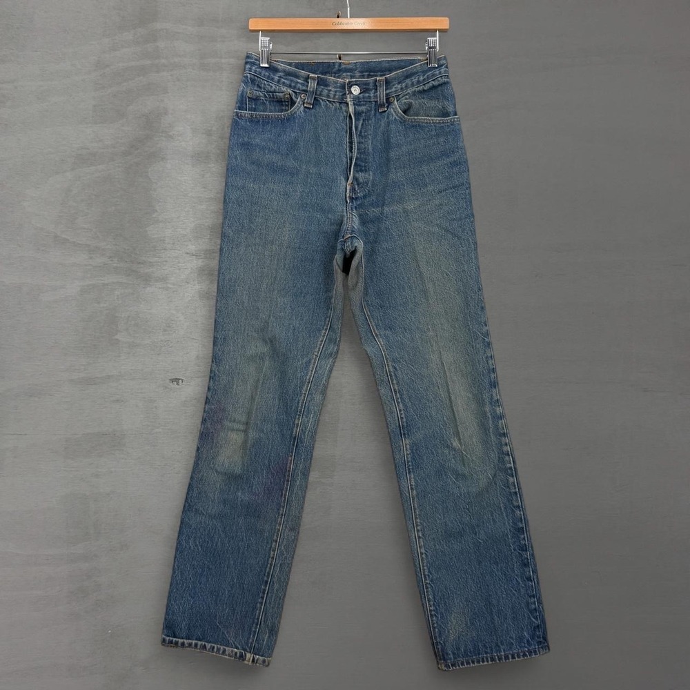 Vintage Levi's 501 XX Jeans Button Fly Shrink To Fit Made in USA 80s 28 x 31